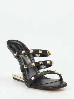 – High Heel Sandalette aus Leder-Konstantin Starke Outlet