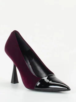 – High Heels aus Lack- und Veloursleder-Konstantin Starke Best