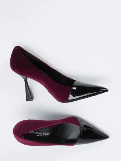 – High Heels aus Lack- und Veloursleder-Konstantin Starke Best