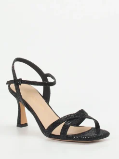 – High Heel Sandaletten aus Metallicleder-Konstantin Starke Discount