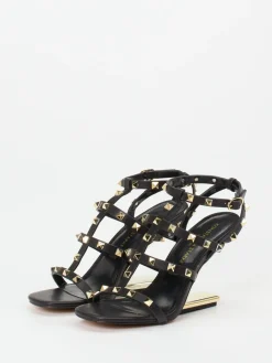 – High-Heel-Sandalette aus Leder-Konstantin Starke Outlet