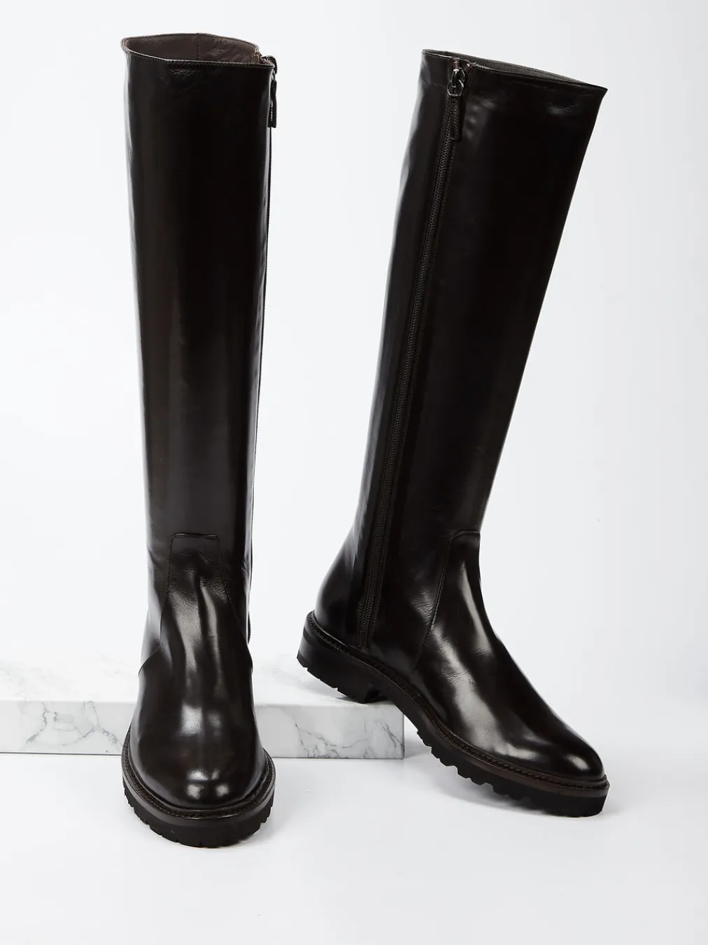 – Kniestiefel aus Lammleder-Konstantin Starke Discount