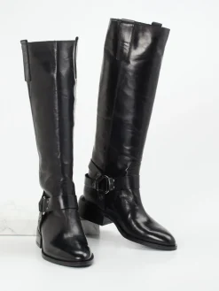 – Kniestiefel aus Kalbleder-Konstantin Starke Hot