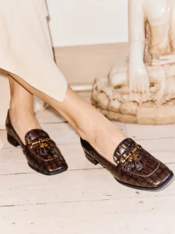 – Loafer aus geprägtem Leder-Konstantin Starke Hot