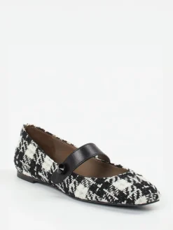 – Mary Janes aus Bouclé-Textil-Konstantin Starke