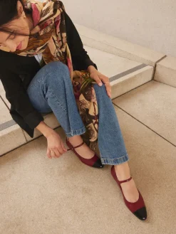 – Mary Janes aus Lackleder Dunkel-Konstantin Starke