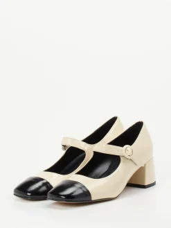 – Mary Jane Pumps aus Lackleder Bicolor-Konstantin Starke Discount