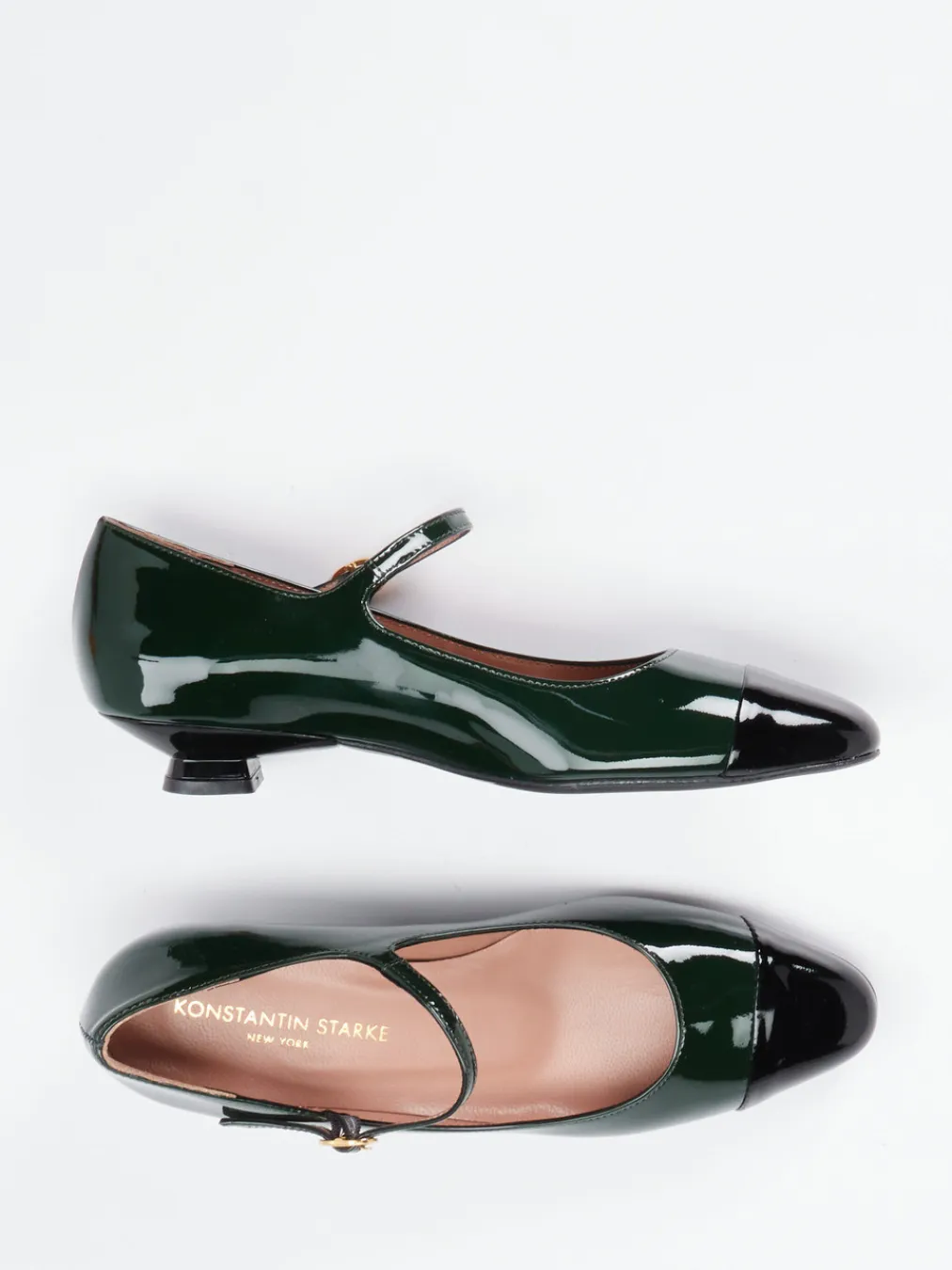 – Mary Janes aus Lackleder dunkel-Konstantin Starke Hot