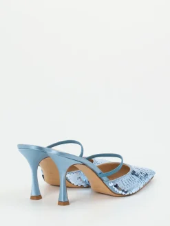 – Mules aus Metallic mit Pailletten-Konstantin Starke Clearance