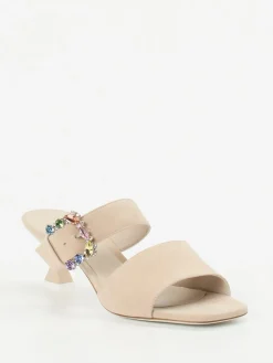 – Mules aus Veloursleder-Konstantin Starke New