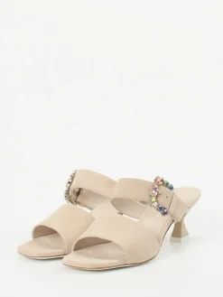 – Mules aus Veloursleder-Konstantin Starke New