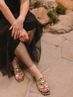 – Mules aus Metallicleder goldfarben-Konstantin Starke Online