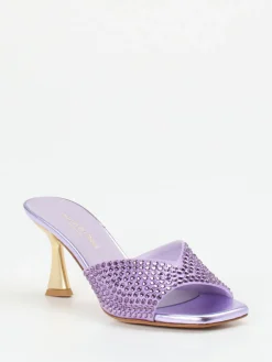 – Mules aus Metallicleder Flieder-Konstantin Starke Hot