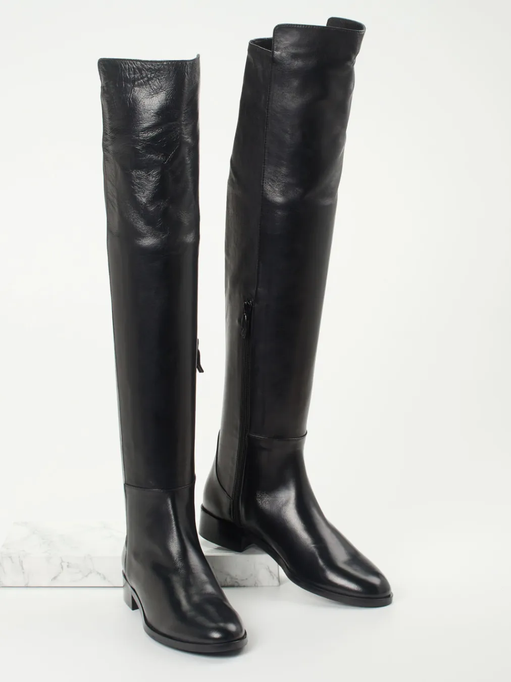 – Overknee-Stiefel aus Lammleder-Konstantin Starke Clearance