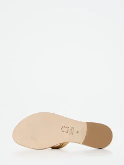 – Pantolette aus Metallicleder-Konstantin Starke Clearance