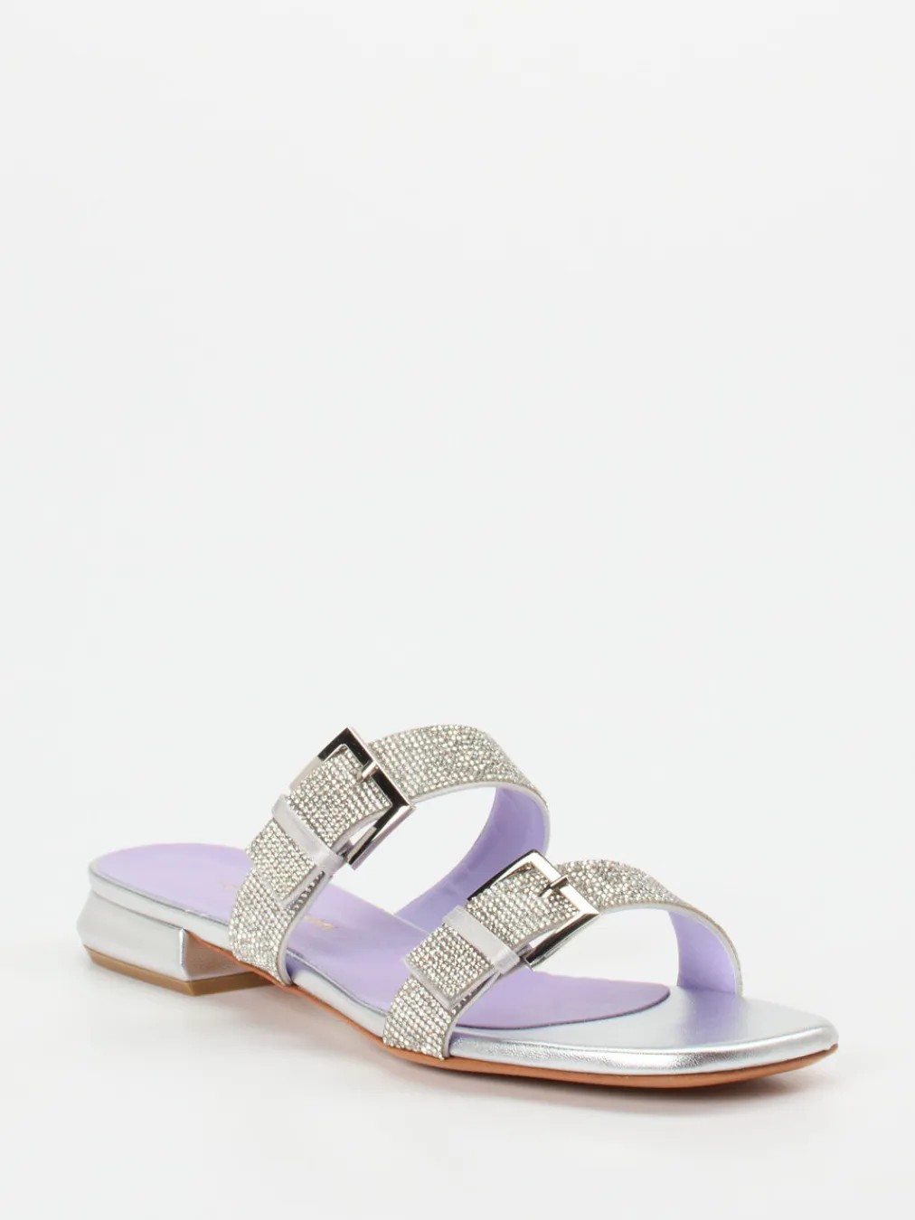 – Pantolette aus Metallicleder-Konstantin Starke Outlet