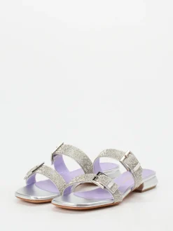 – Pantolette aus Metallicleder-Konstantin Starke Outlet