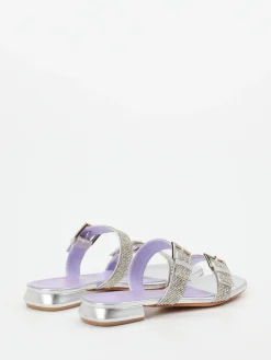 – Pantolette aus Metallicleder-Konstantin Starke Outlet