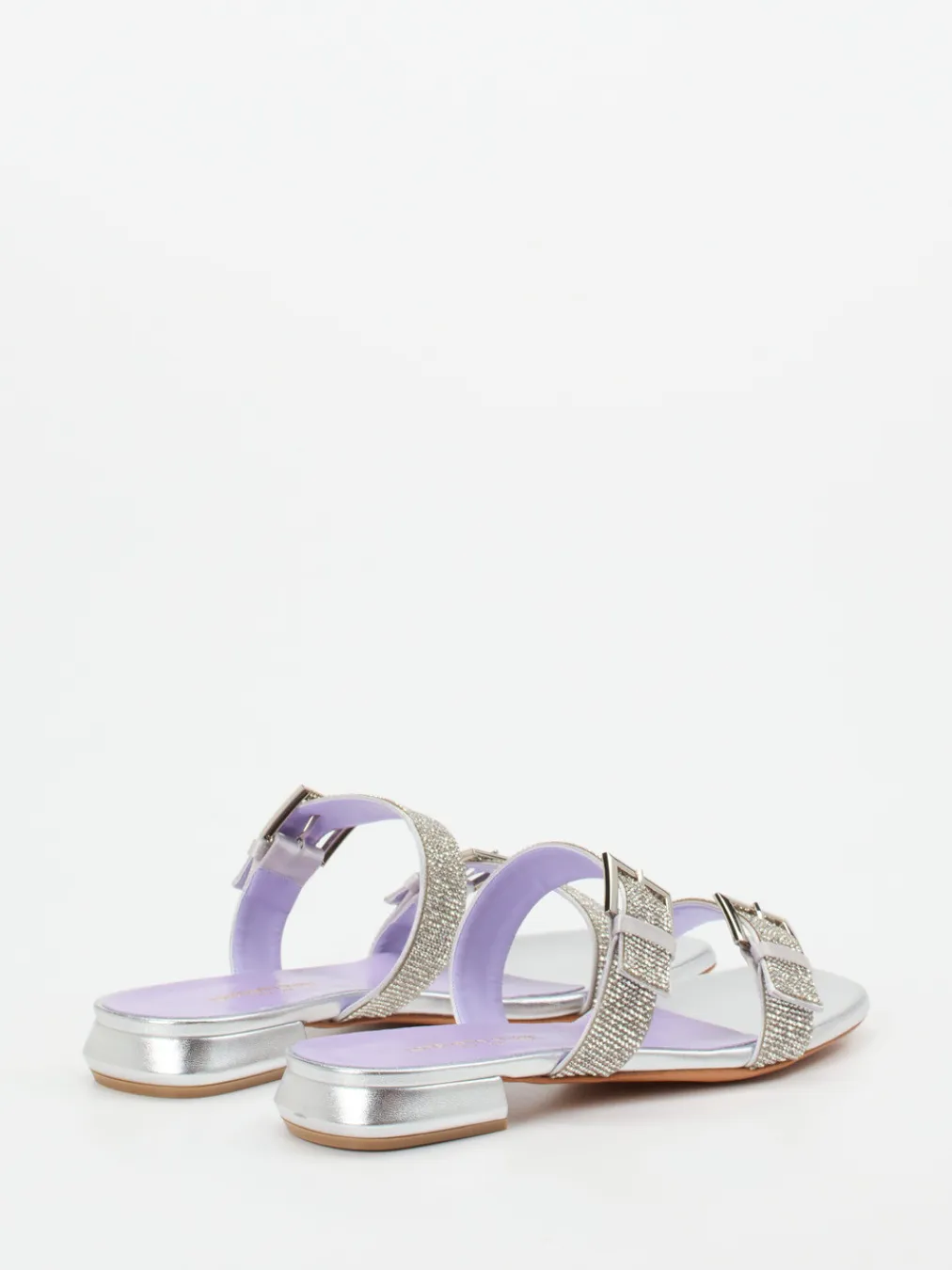 – Pantolette aus Metallicleder-Konstantin Starke Outlet