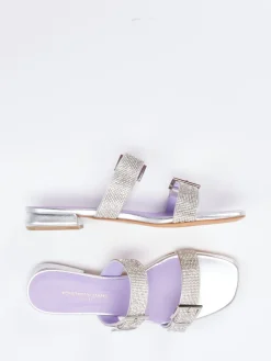 – Pantolette aus Metallicleder-Konstantin Starke Outlet