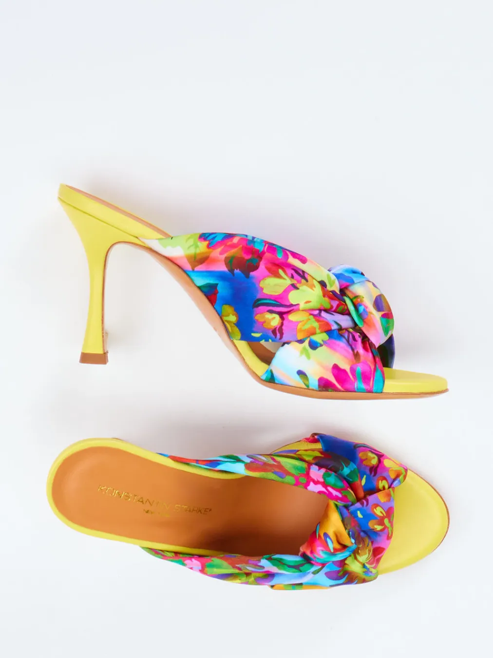 – Pantolette aus Satin in color-Konstantin Starke New