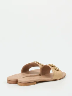 – Pantolette aus Leder in Bastoptik-Konstantin Starke Clearance