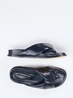 – Pantolette aus Lammleder in Schwarz-Konstantin Starke Clearance