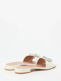 – Pantolette aus Lammleder cremeweiß-Konstantin Starke Online