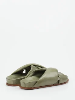 – Pantolette aus Lammleder Salbei-Konstantin Starke Outlet