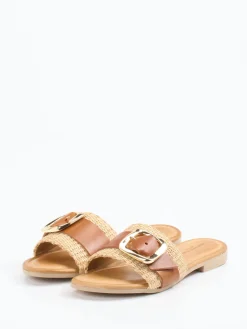 – Pantolette aus Kalbleder cognac-Konstantin Starke Discount