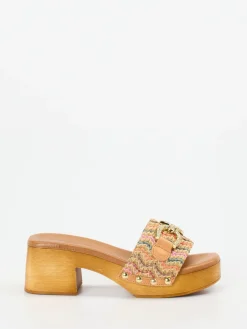 – Plateau-Mules aus Bastgewebe-Konstantin Starke New