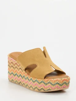 – Plateau-Pantoletten aus Veloursleder-Konstantin Starke Sale