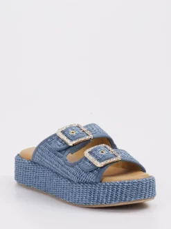 – Plateau-Pantoletten aus Textil-Konstantin Starke Clearance