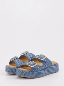 – Plateau-Pantoletten aus Textil-Konstantin Starke Clearance