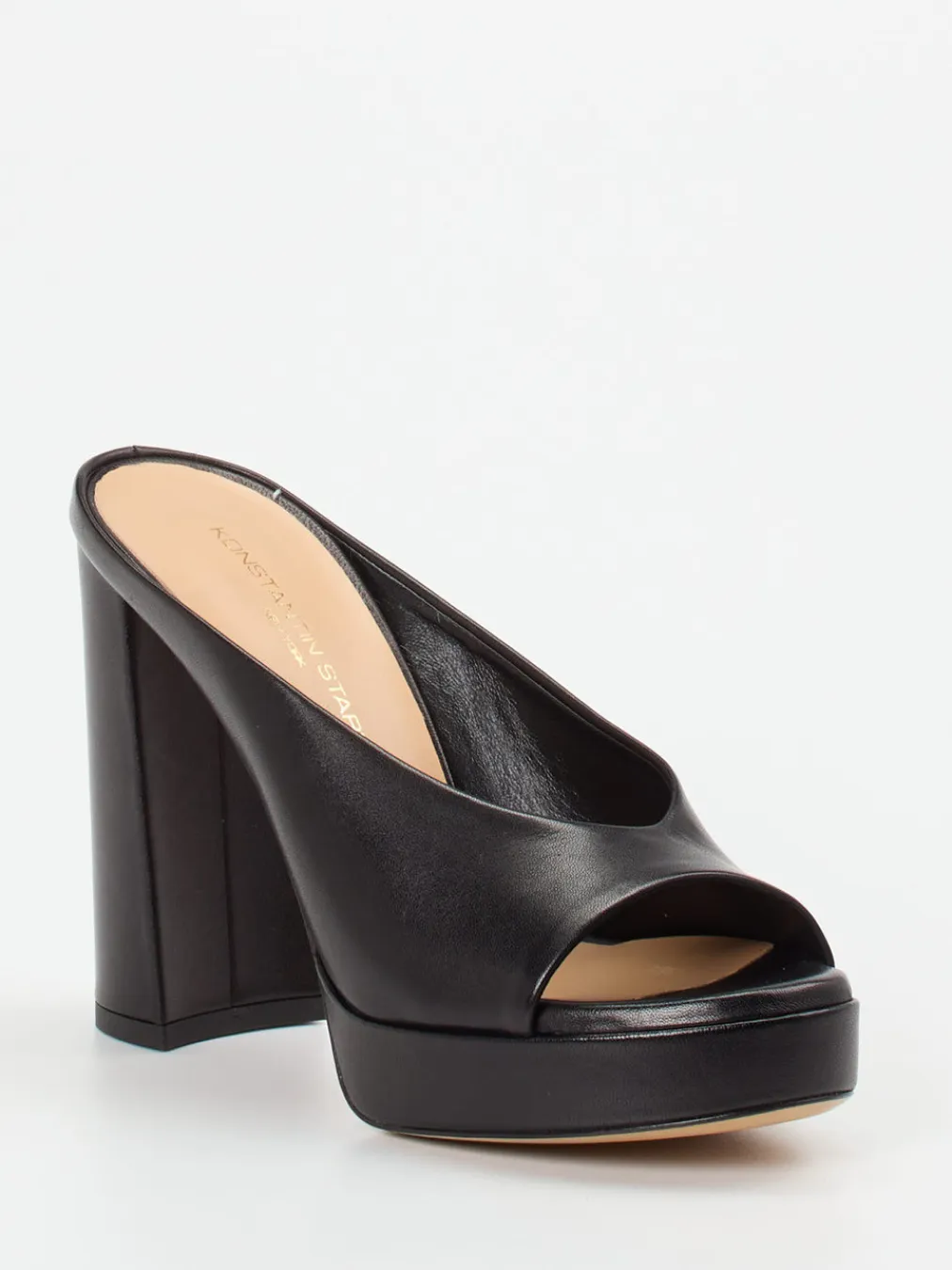 – Plateau-Mules aus Lammleder-Konstantin Starke