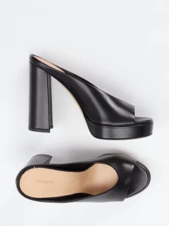 – Plateau-Mules aus Lammleder-Konstantin Starke