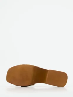 – Plateau-Mules aus Veloursleder cognac-Konstantin Starke Discount