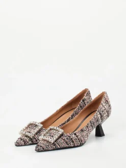 – Pumps aus Bouclé-Textil in Rosé-Konstantin Starke New