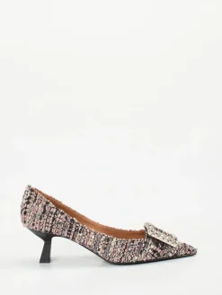 – Pumps aus Bouclé-Textil in Rosé-Konstantin Starke New