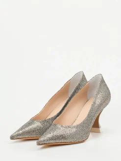 – Pumps aus Metallicleder goldfarben-Konstantin Starke Hot