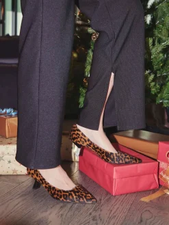– Pumps aus Fell mit Leopardenmuster-Konstantin Starke Discount