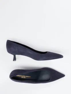 – Pumps aus Veloursleder Dunkel-Konstantin Starke Hot