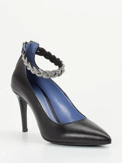 – Pumps aus Kalbleder mit Strassriemen-Konstantin Starke Hot