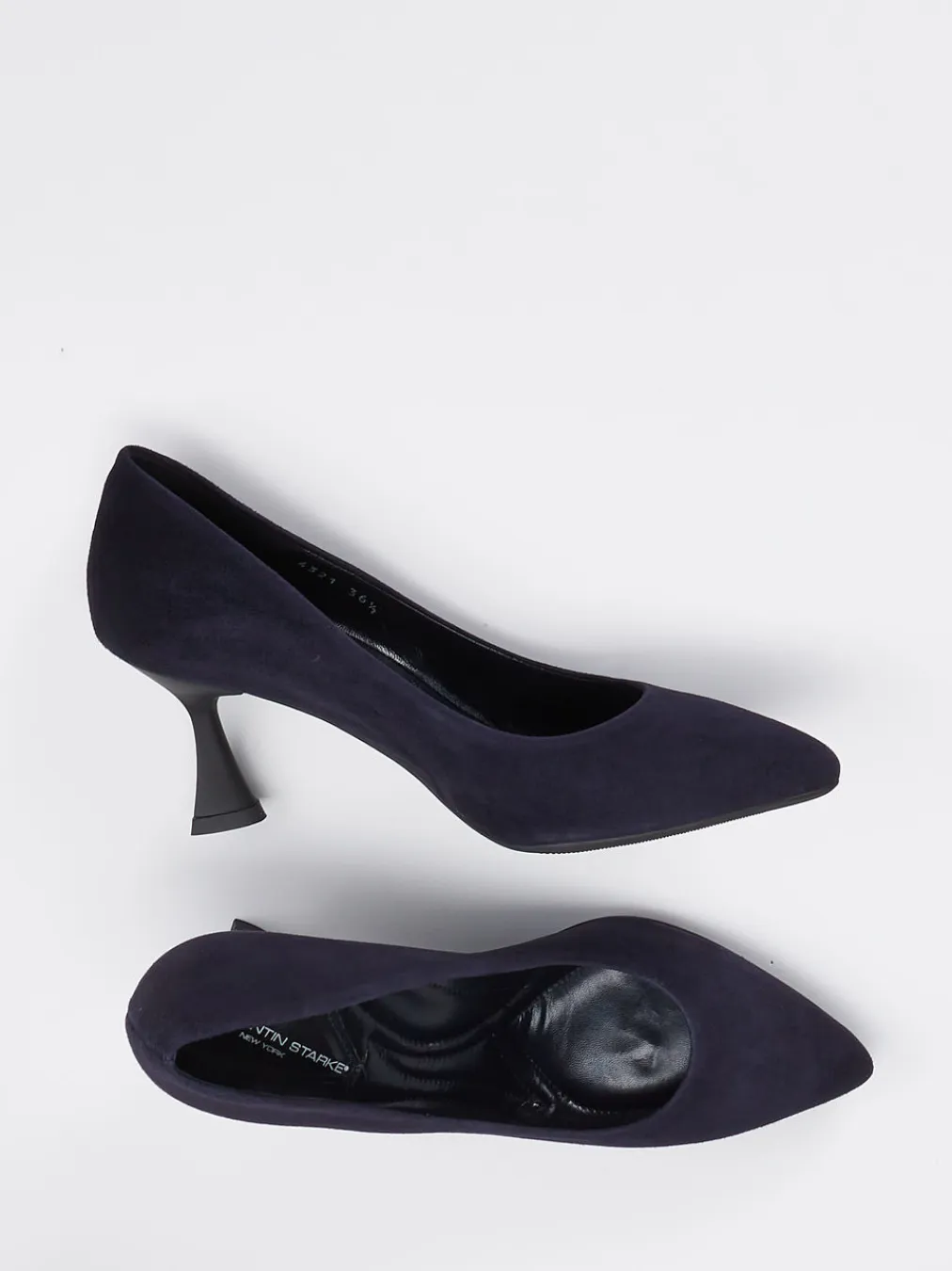 – Pumps aus Veloursleder tiefdunkel-Konstantin Starke Best