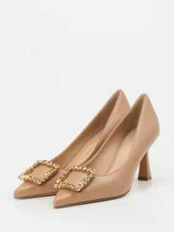 – Pumps aus Lammleder braun-Konstantin Starke Online