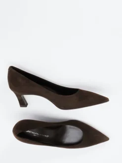 – Pumps aus Veloursleder Dunkel-Konstantin Starke Outlet