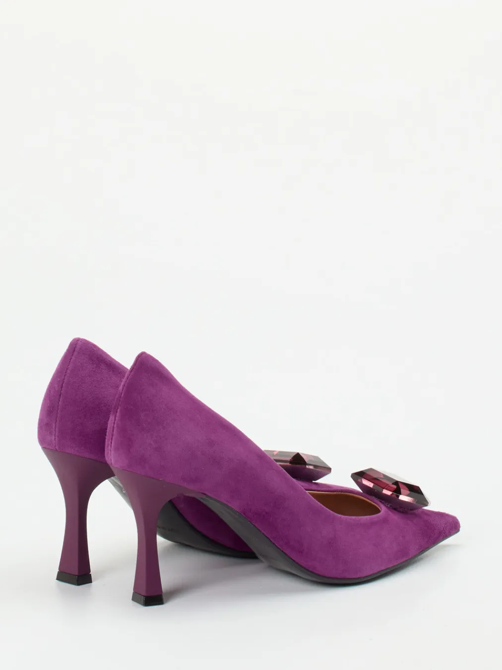 – Pumps aus Veloursleder Violett-Konstantin Starke Clearance