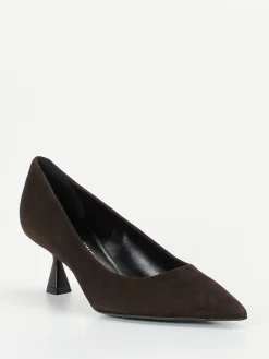 – Pumps aus Veloursleder Dunkel-Konstantin Starke Clearance