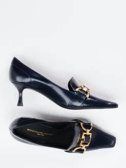 – Pumps aus Hochglanzleder Dunkel-Konstantin Starke