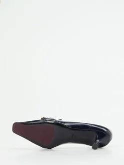 – Pumps aus Hochglanzleder Dunkel-Konstantin Starke